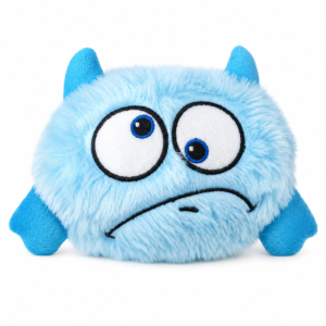 Pet Pantry Blue Monster Plush Dog Toy – Soft Interactive Pet Toy
